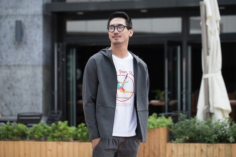 Кофта з капюшоном Xiaomi Mi Jacket kangaroo Gray M 1163300035